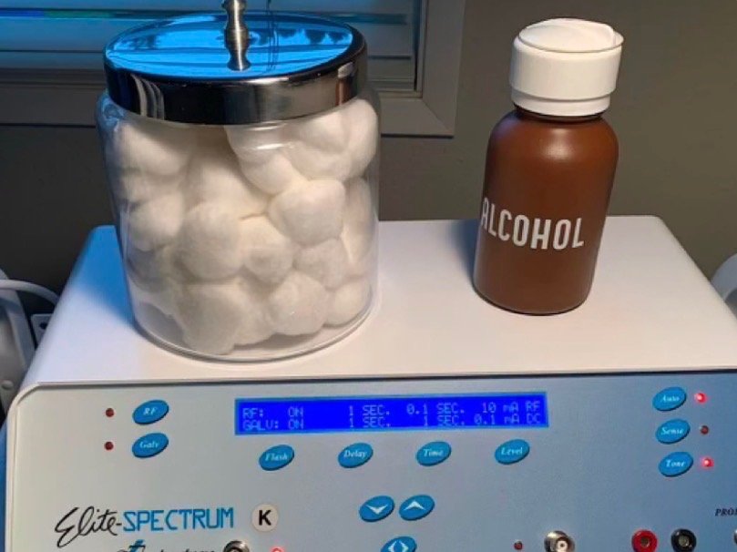 Electrolysis hair removal treatment at Lasting Lines, Dallas